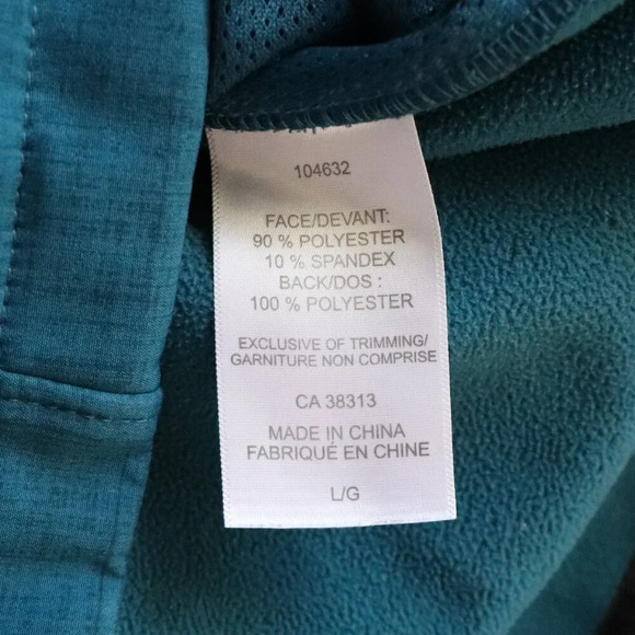 Avia Women's L Blue Full Zip Waterproof Outdoor Hooded Long Sleeve Jacket Coat - Picture 13 of 14